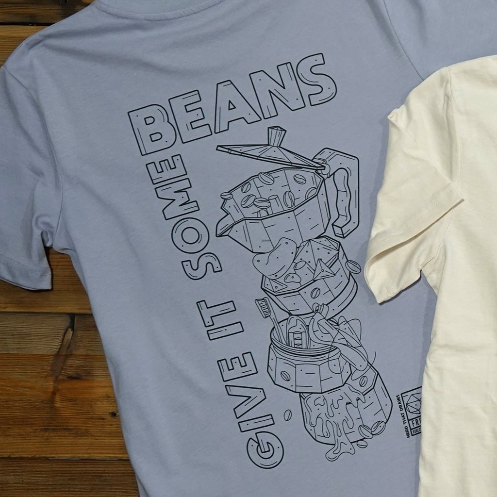 FBR x NTD - Give It Some Beans T-Shirt - Cotton Pink