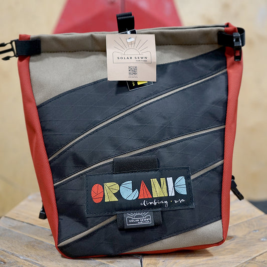 Organic - Deluxe Lunch Bag Chalk Bucket - Black, Red and Brown