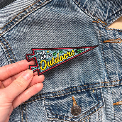 Nerd That Draws - Great Outdoors - Iron-on Patch