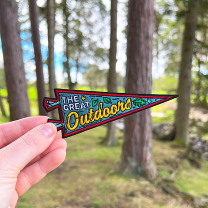 Nerd That Draws - Great Outdoors - Iron-on Patch