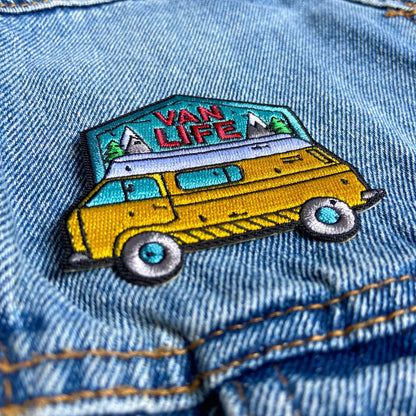 Nerd That Draws - Van Life - Iron-on Patch