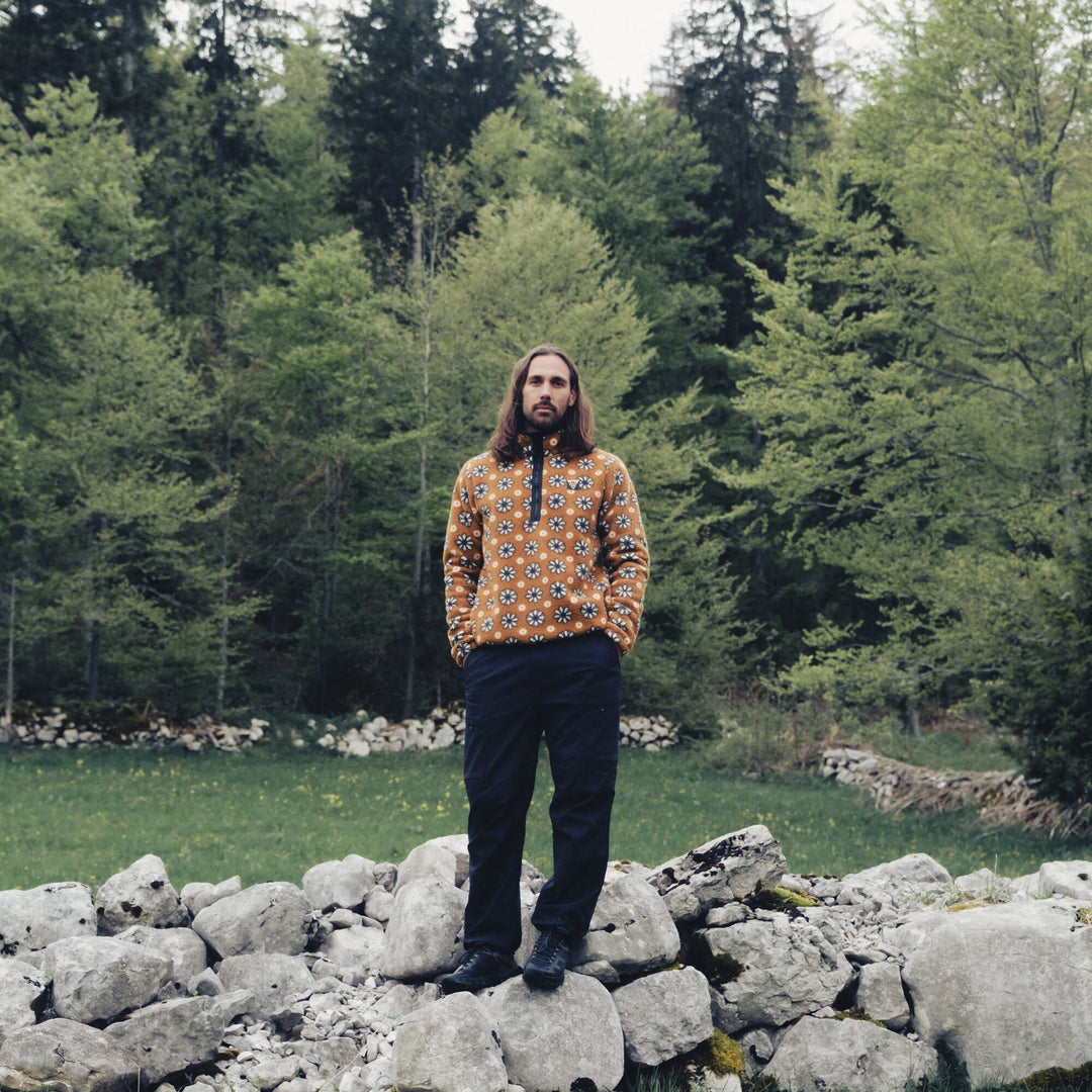 Kimag Printed 1/4 Fleece | Mens