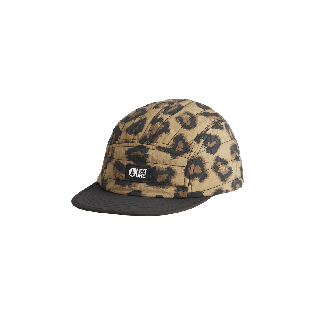Picture Puffy Cap in Wild Spot Print