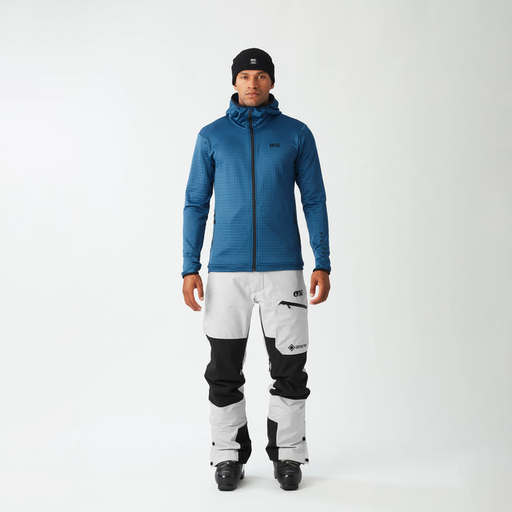 Bake Grid Full Zip Hooded Fleece | Mens