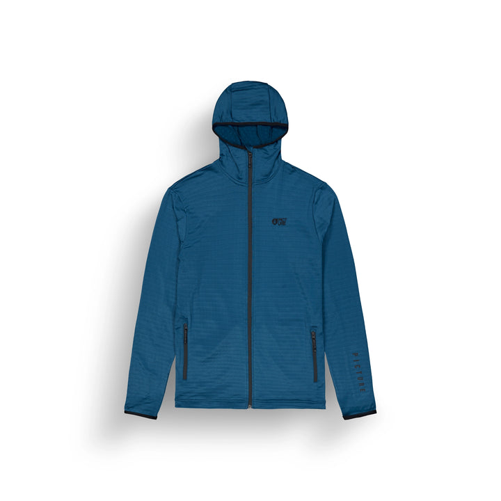 Bake Grid Full Zip Hooded Fleece | Mens