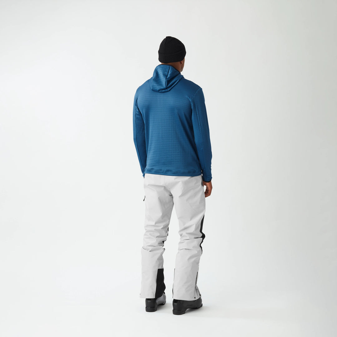 Bake Grid Full Zip Hooded Fleece | Mens