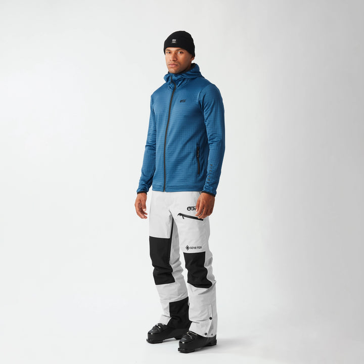 Bake Grid Full Zip Hooded Fleece | Mens