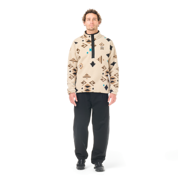 Kimag Printed 1/4 Fleece | Mens