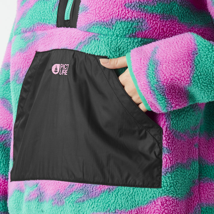 Zelkova 1/4 Print Fleece | Womens