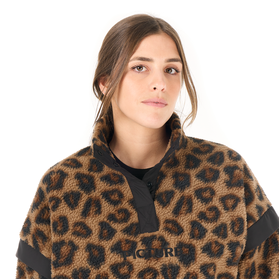 Velora Printed 1/4 Fleece | Womens