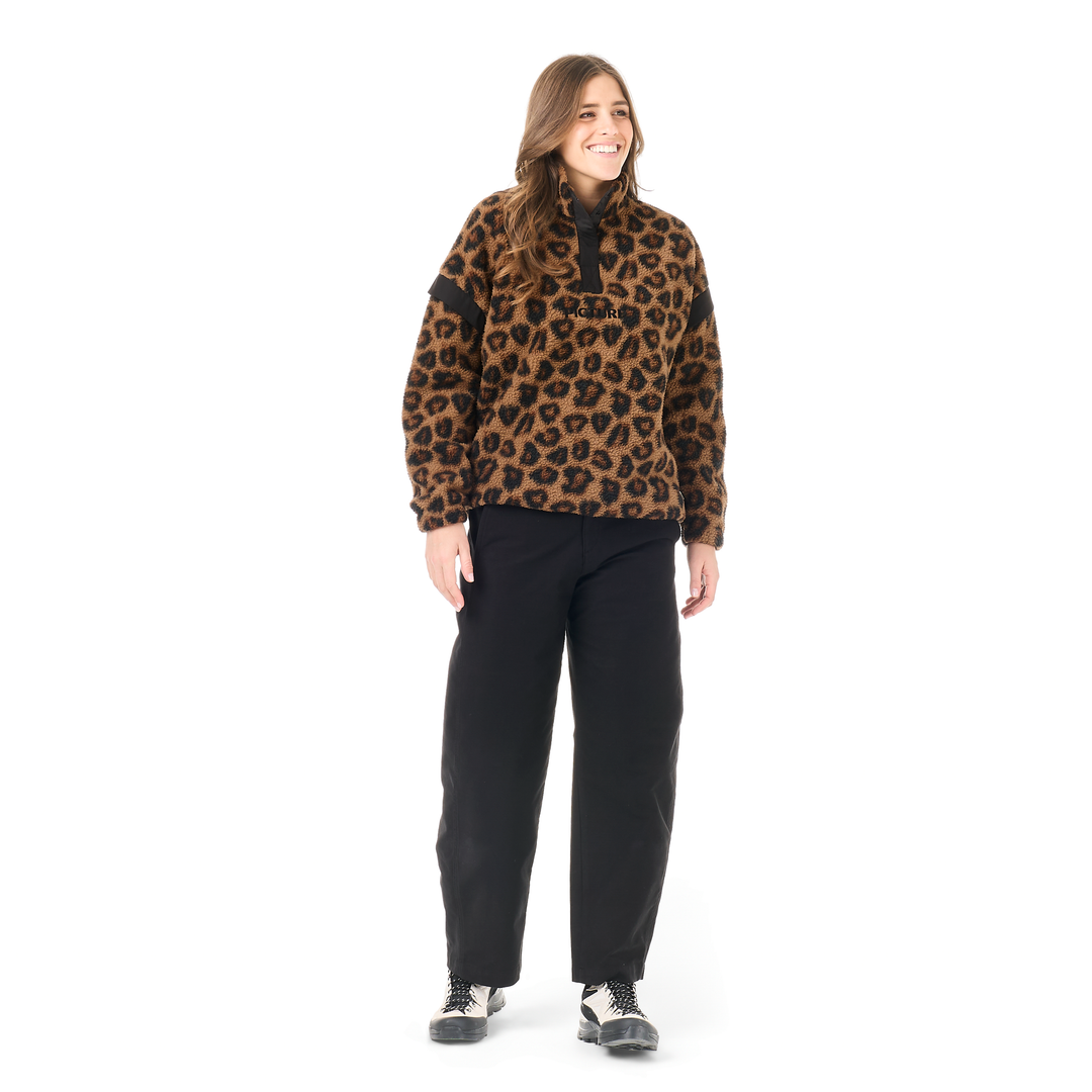 Velora Printed 1/4 Fleece | Womens