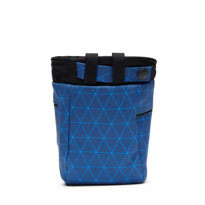 Gym Chalk Bag - Ultra Blue Triangle