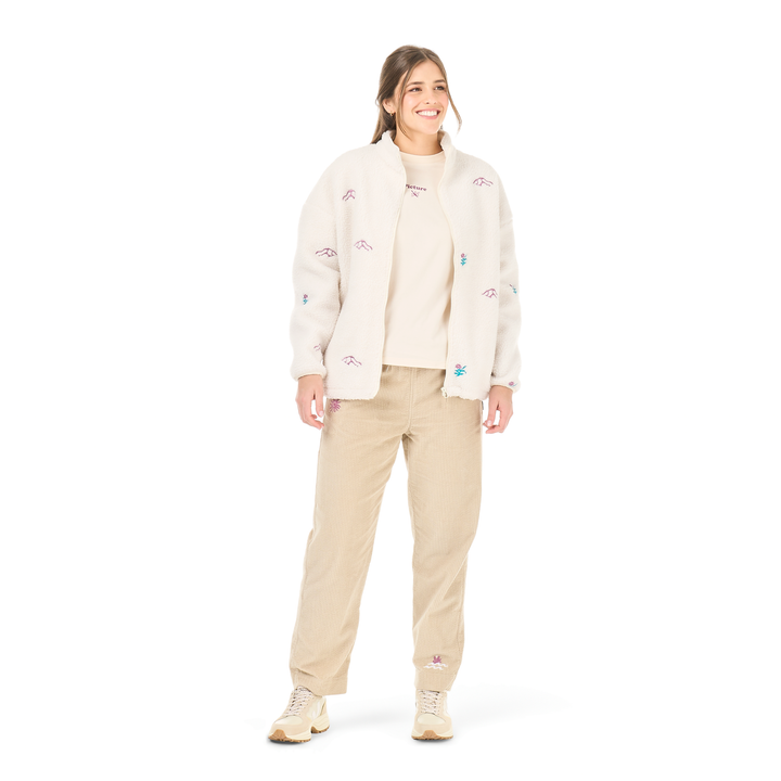 NYSS Embro Zip Fleece | Womens