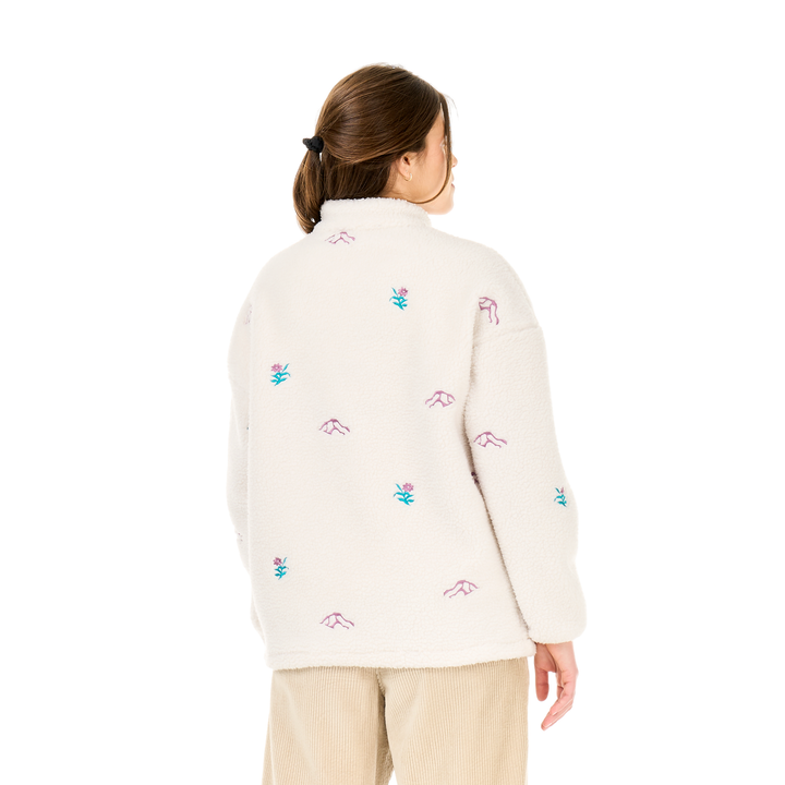 NYSS Embro Zip Fleece | Womens