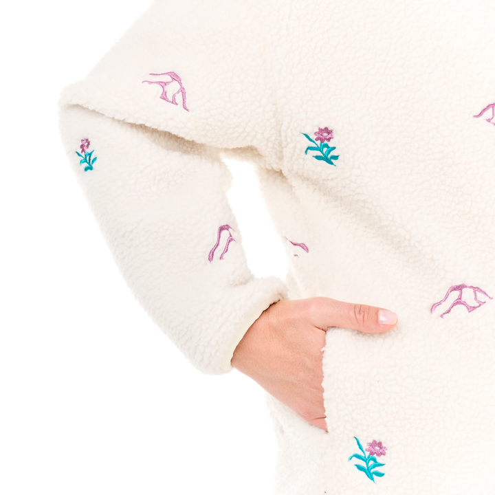 NYSS Embro Zip Fleece | Womens