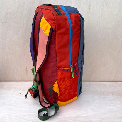 Batac 16L Backpack - Del Dia - Mutli/Grey/Red