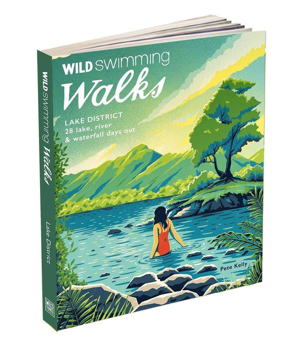 Wild Swimming Walks Lake District book cover