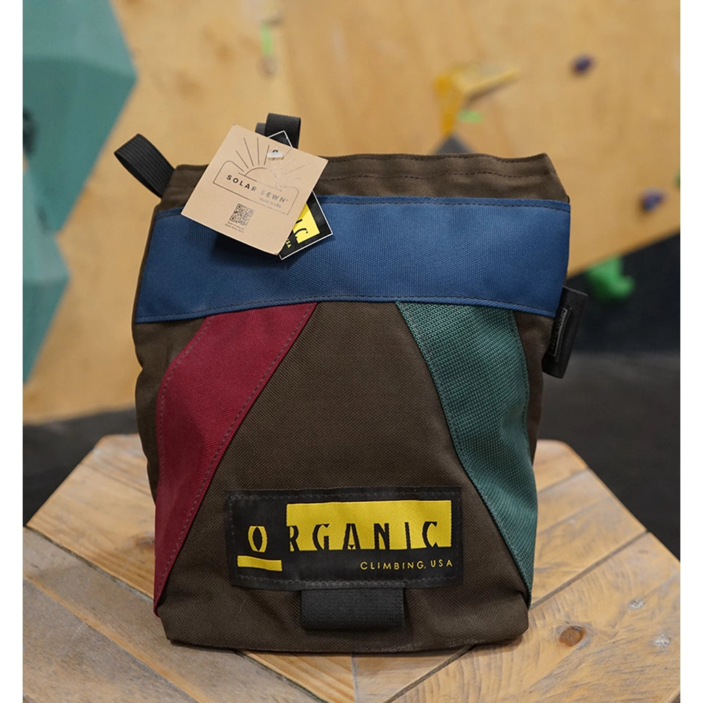 Organic - Lunch Bag Chalk Bucket - Brown/Blue