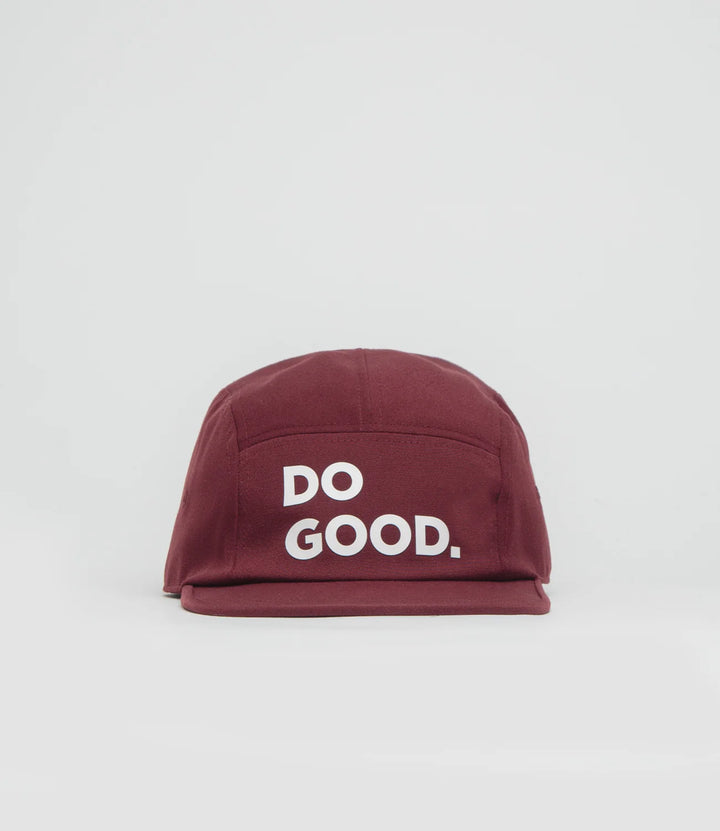 Do Good 5-Panel Hat - Mulberry