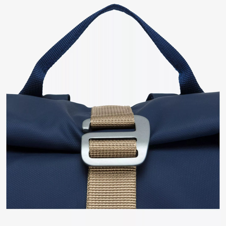 Dayle Roll Top Backpack - Navy