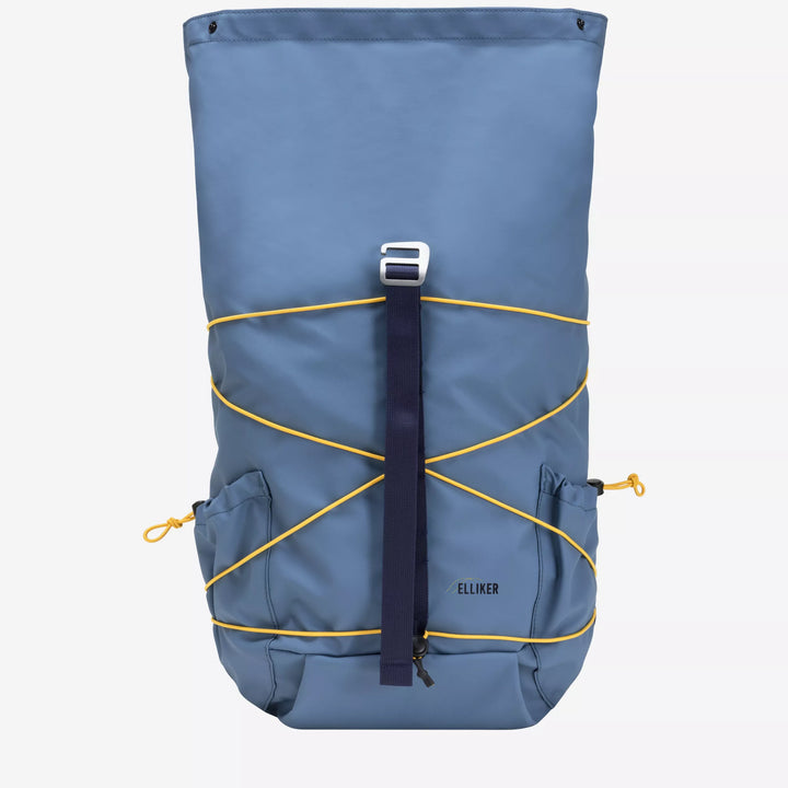 Dayle Roll Top Backpack - Steel Blue