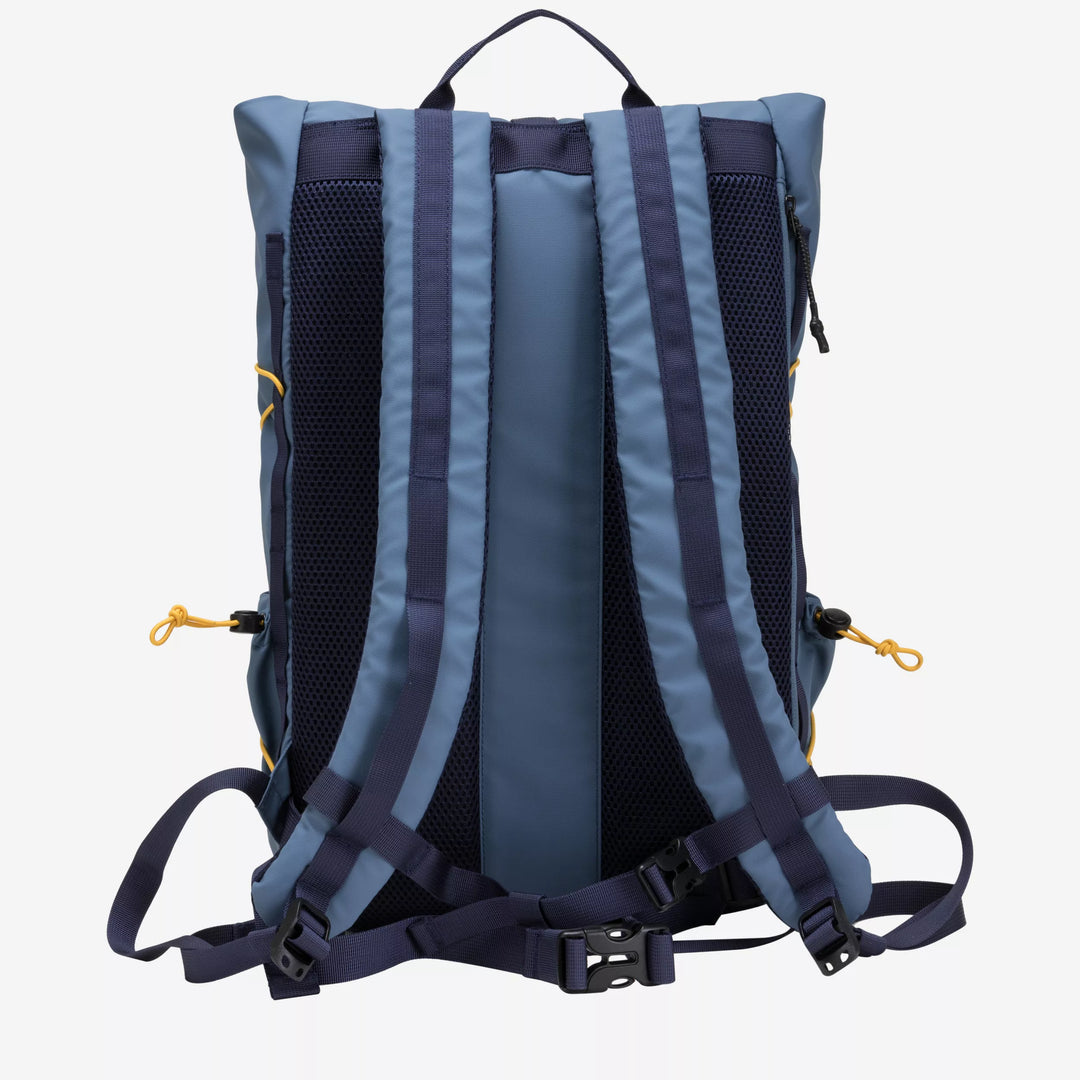 Dayle Roll Top Backpack - Steel Blue