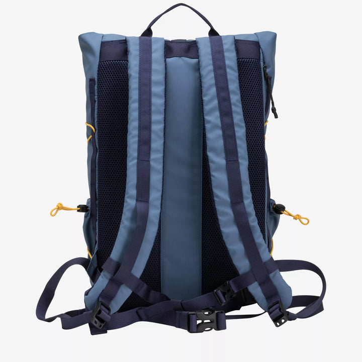 Dayle Roll Top Backpack - Steel Blue