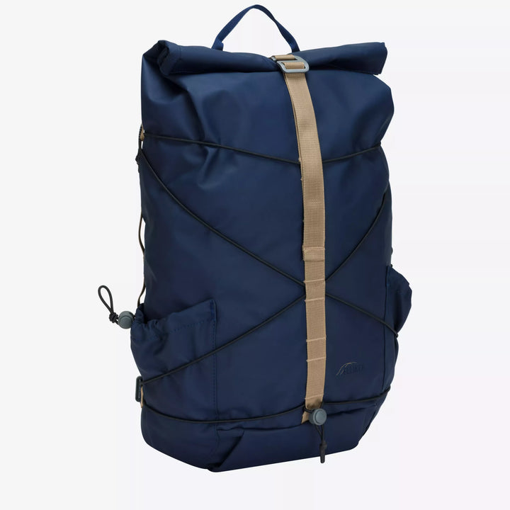Dayle Roll Top Backpack - Navy