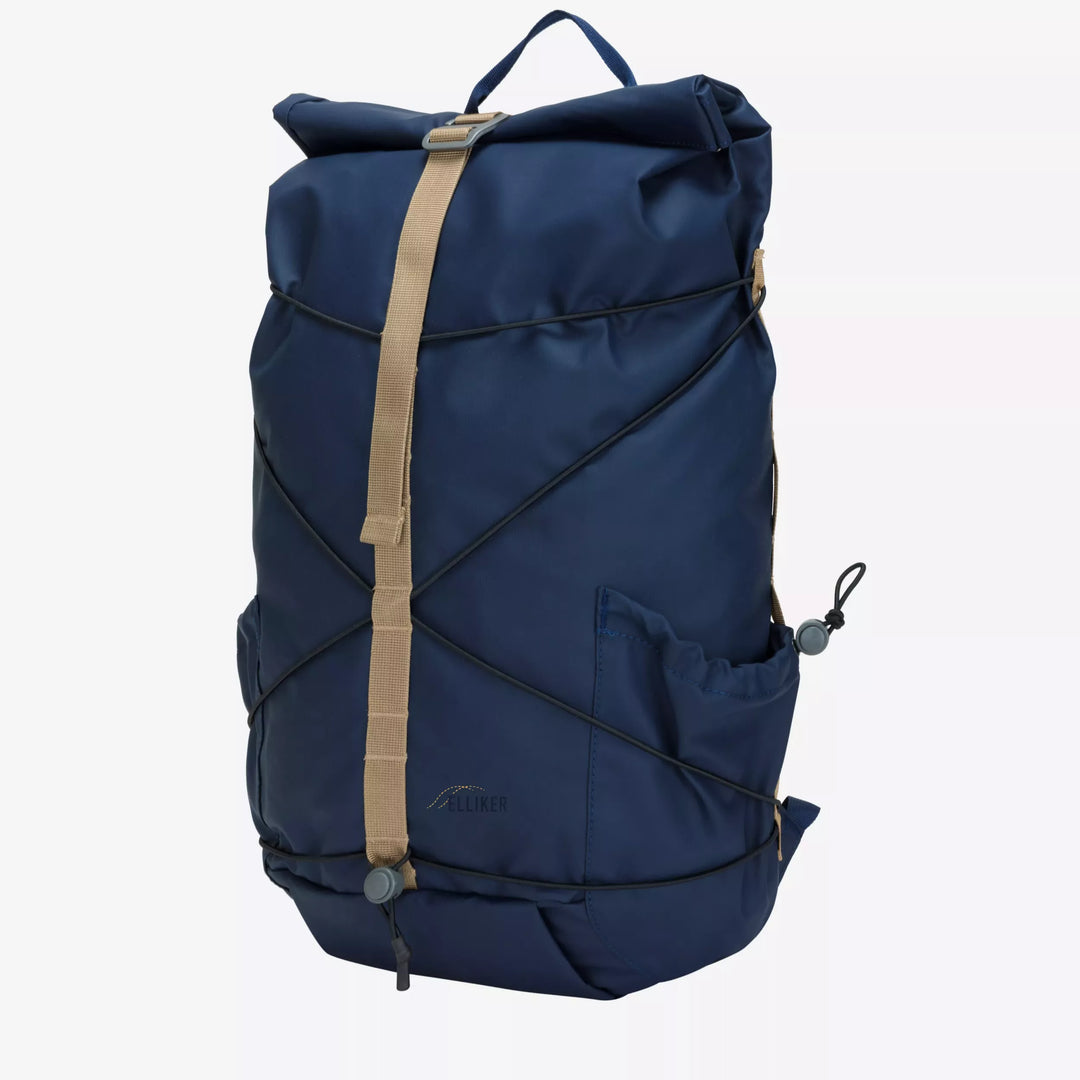Dayle Roll Top Backpack - Navy