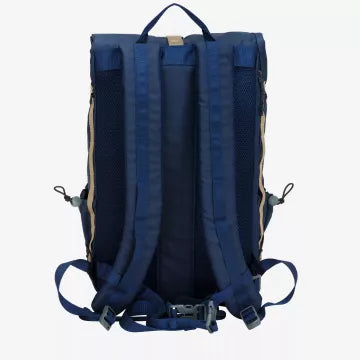 Dayle Roll Top Backpack - Navy