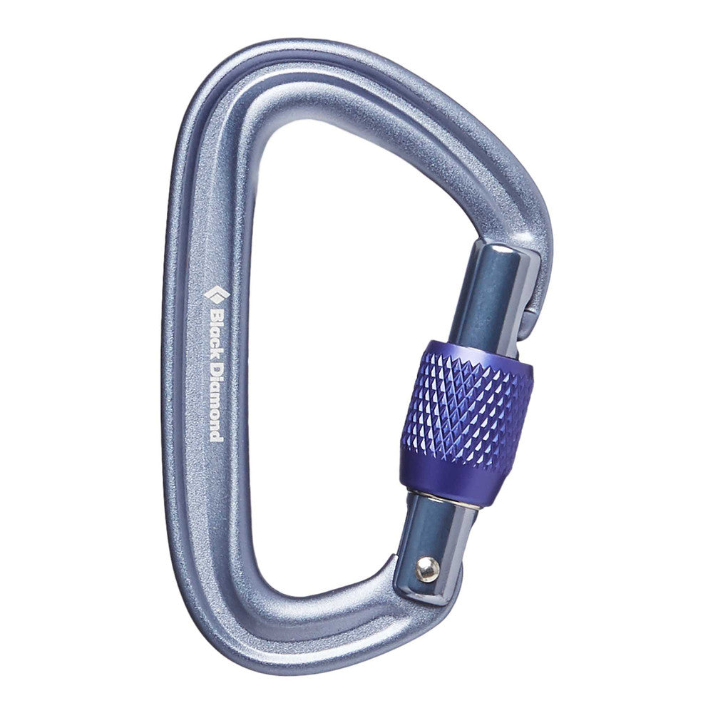 Black Diamond LiteForge Screwgate Carabiner in Grey