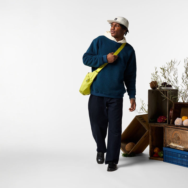 Cotopaxi Amigazo Fleece Crew in Indigo, men&
