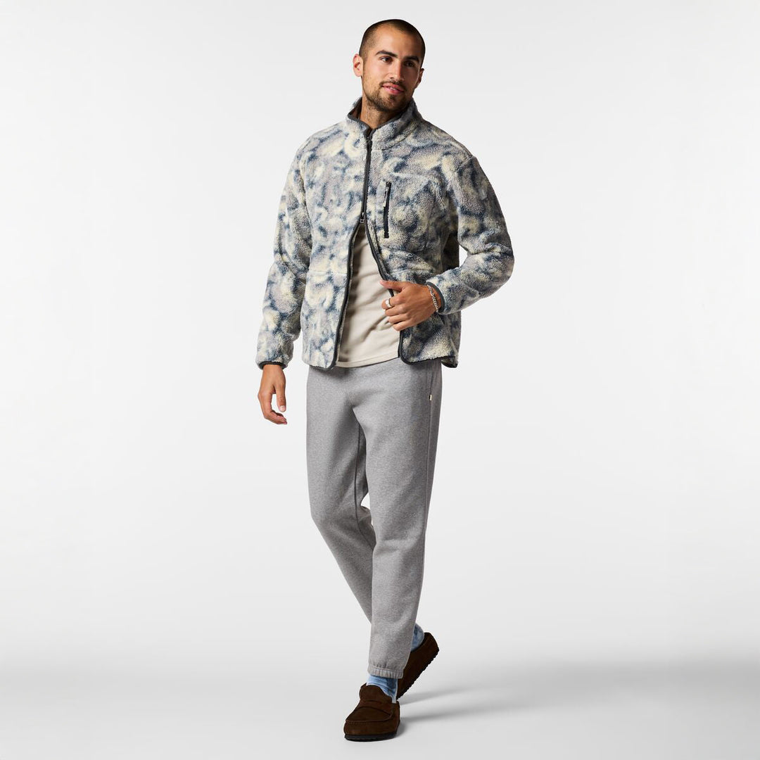 Cotopaxi Amigazo Fleece Jacket in Brush Clouds Slate, men&