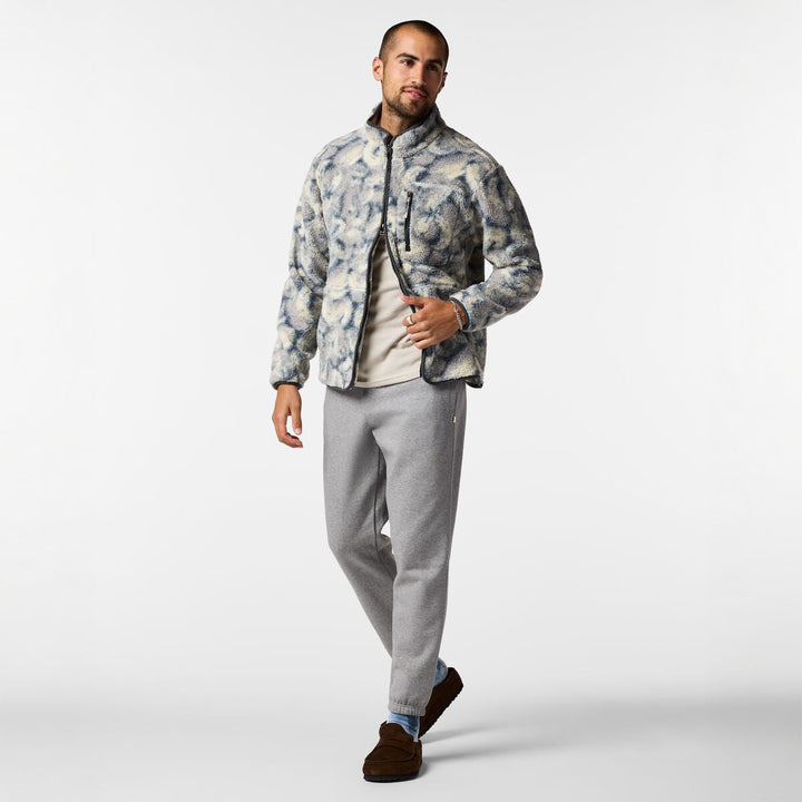 Cotopaxi Amigazo Fleece Jacket in Brush Clouds Slate, men&