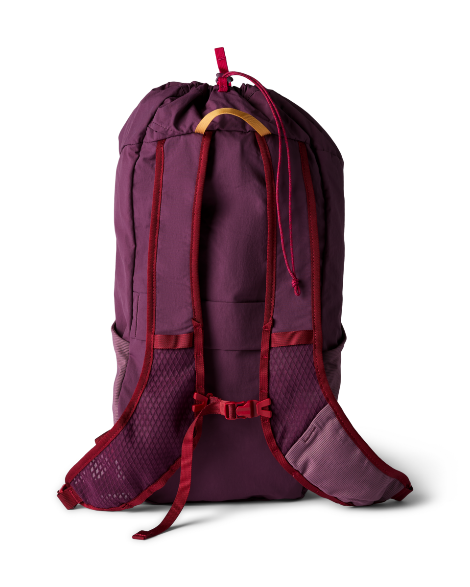 Cotopaxi Empacable 16L Daypack in Acai, back