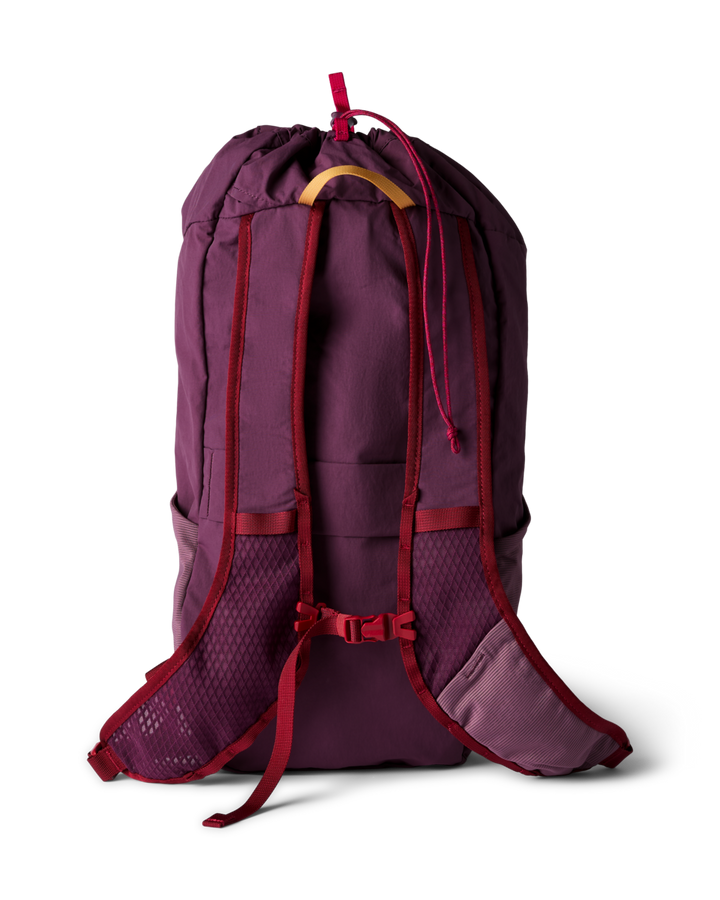 Cotopaxi Empacable 16L Daypack in Acai, back