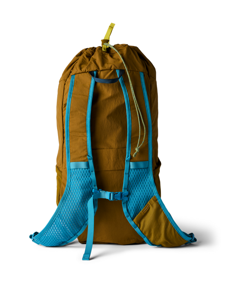 Cotopaxi Empacable 16L Daypack in Log Cabin, back