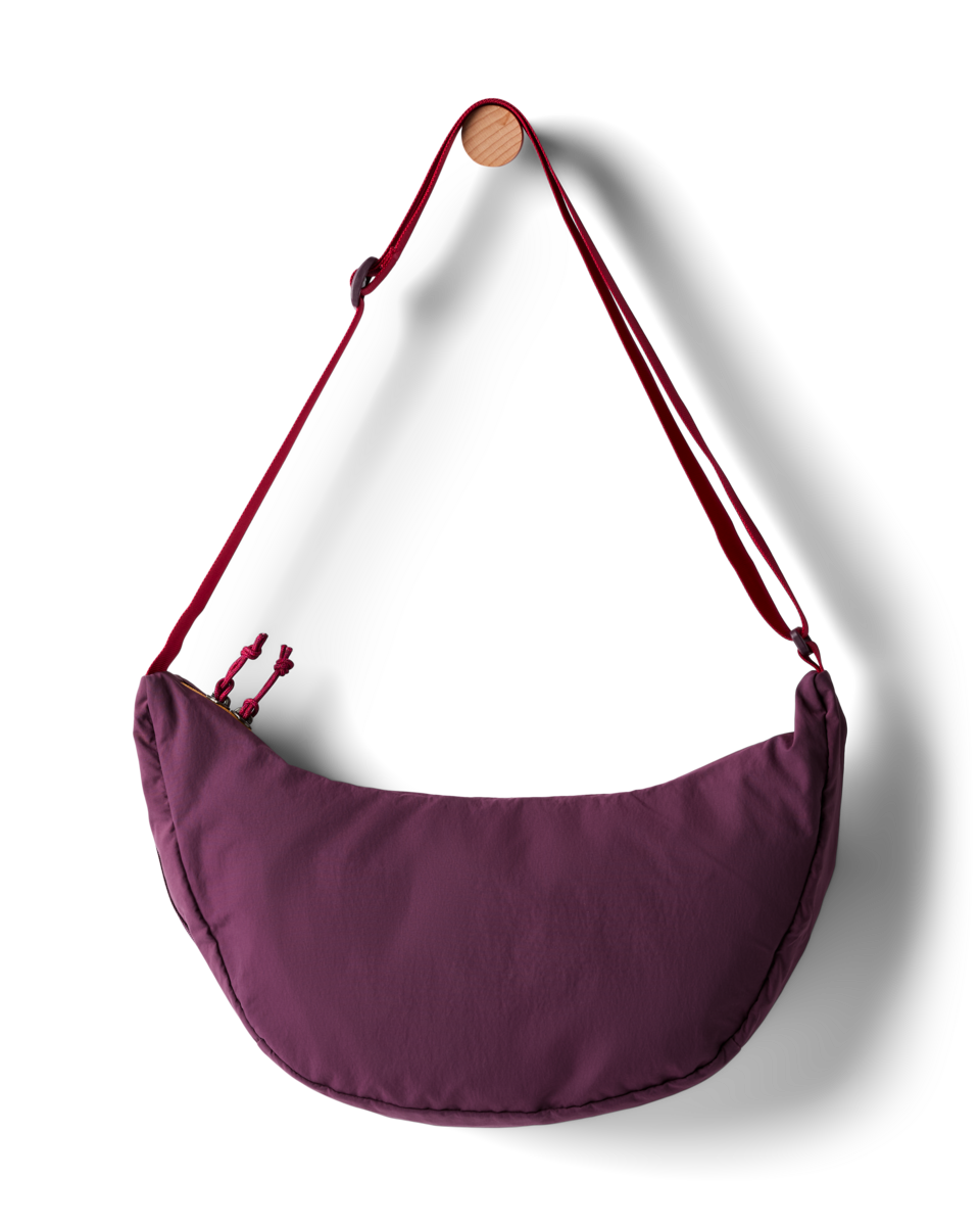 Cotopaxi Empacable 6L Crescent Bag in Acai, back
