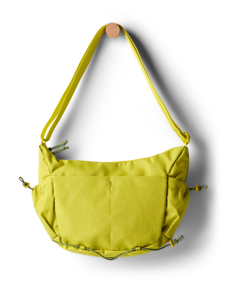 Cotopaxi Viaje 9L Shoulder Bag in Citron, back