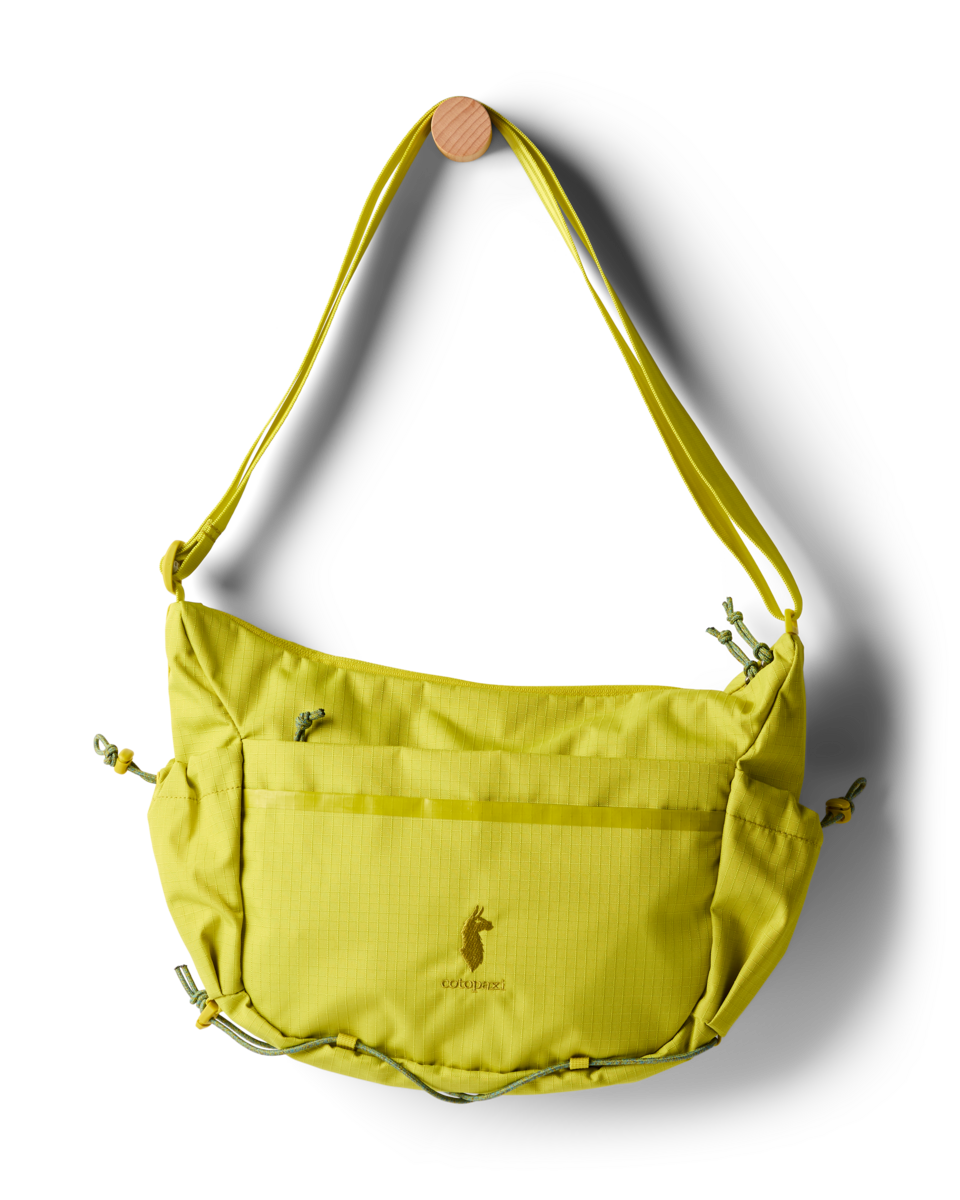 Cotopaxi Viaje 9L Shoulder Bag in Citron, front