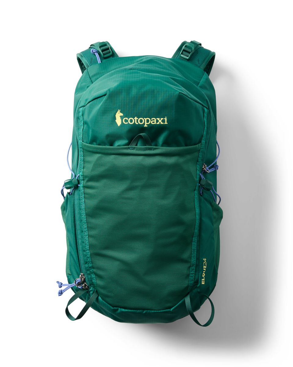 Cotopaxi Elqui 24L Backpack in Kale, angled